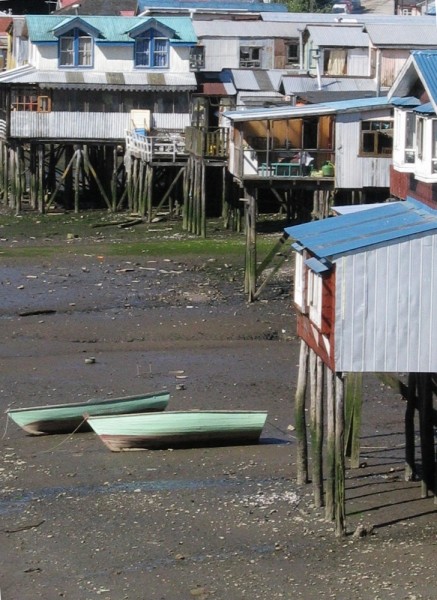 Diaporama Les maisons plantées dans l'eau  - [Chili] ... vers la mer! | Amélie Roux