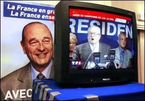 Diaporama Il y a neuf ans... - Un duel inattendu Chirac-Le Pen.