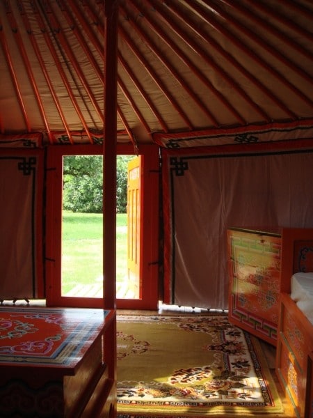 Diaporama Nuit mongole - La porte constamment ouverte l Nomade-Lodge