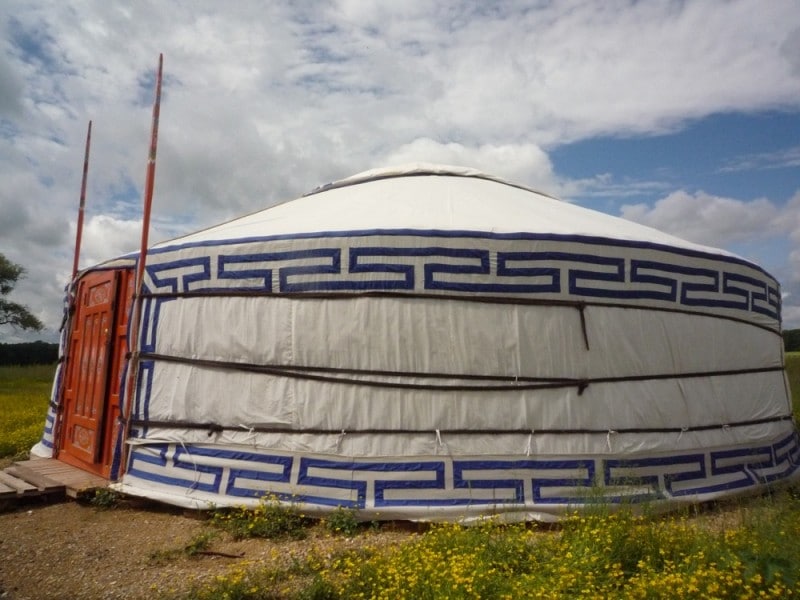 Diaporama Nuit mongole - Les toiles sont bien ficelées l Nomade-Lodge