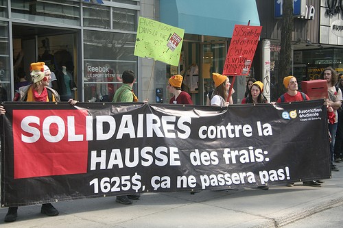 Le 22 mars à Montréal | FlickR_CC_Socialist Canada, Socialist Quebec