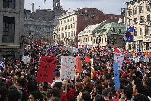 Le 22 mars à Montréal | FlickR_CC_Socialist Canada, Socialist Quebec