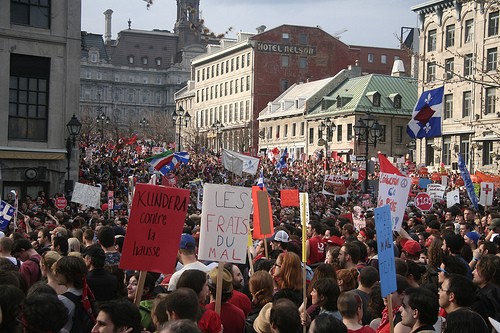 Le 22 mars à Montréal | FlickR_CC_Socialist Canada, Socialist Quebec