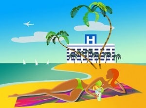Le tourisme médical, la plage à l'hôpital | DR