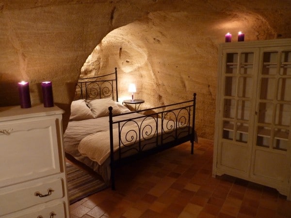 Chambre d'une troglodyte à Doué-la-Fontaine (Maine-et-Loire) | Antoine Paris