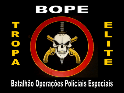Logo de la brigade anti-gang BOPE