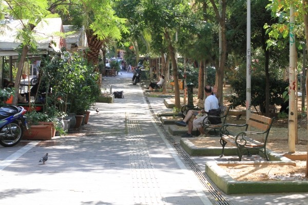 Dans le vieux Exarchia | Photo Audrey Minart