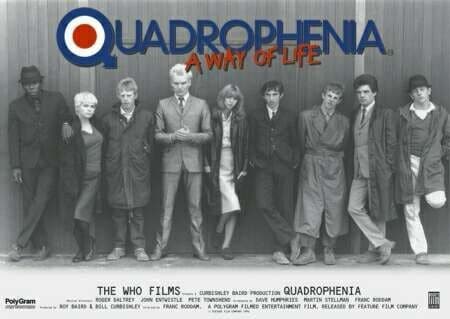 Quadrophenia, adaptation de l'opéra rock des Who, sorti en 79.