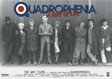 Quadrophenia, adaptation de l'opéra rock des Who, sorti en 79.