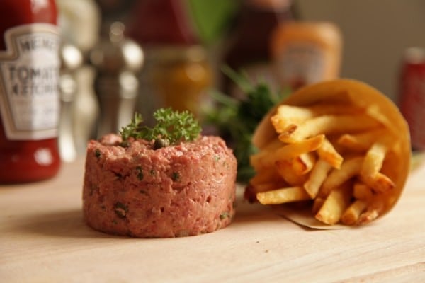 Tartare frites | Photo Jeanne Ably