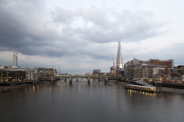 La tour Shard, depuis le Millenium bridge. l RPBW - Michel Denancé