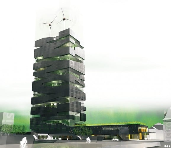 La tour vivante, par l'agence d'architectes SOA