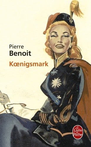 Koenigsmark de Pierre Benoît, le tout premier Livre de poche imprimé.
