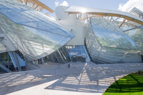 Conception de la Fondation Louis Vuitton : Première esquisse de