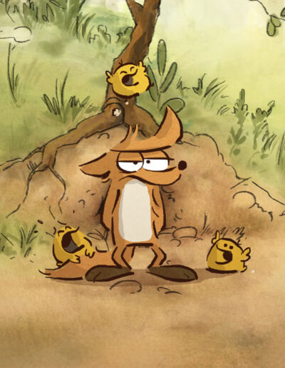 "Le grand méchant renard", ça rigole ferme