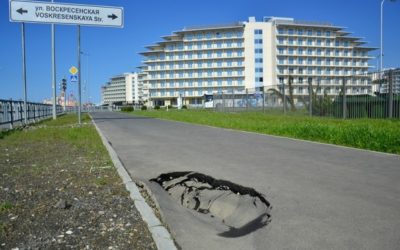 Le site olympique de Sotchi bientôt envahi par la rouille