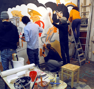 No Art No Street, le mur et le réseau