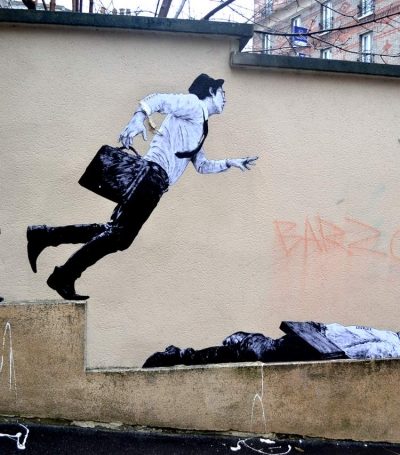 Levalet, metteur en scène du street art
