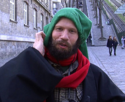 Eric, le troubadour au Sacré-Coeur