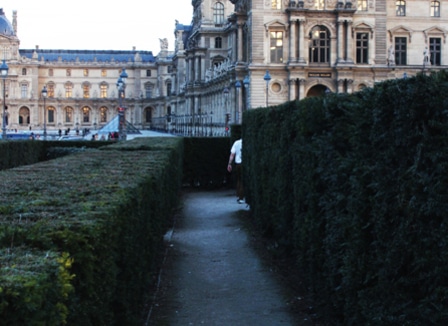 Dans les buissons des « jardins gay » du Louvre