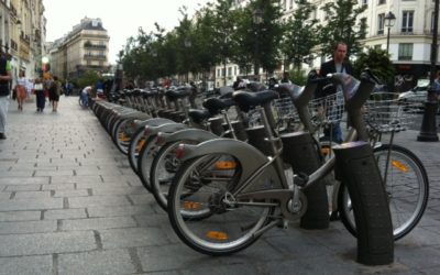 Un objet à Paris : la station Vélib'