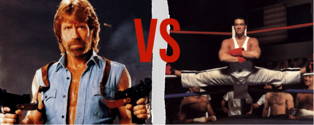JCVD – Chuck Norris : le match