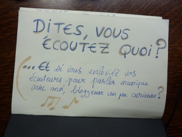 Embarquez dans les oreilles des usagers du métro