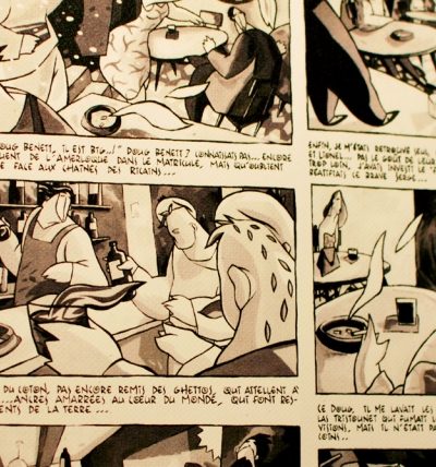 On a marché sur la Lune, sans Tintin