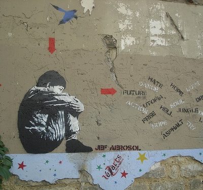 Le musicien pochoiriste