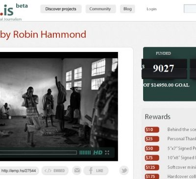 Photojournaliste cherche financements