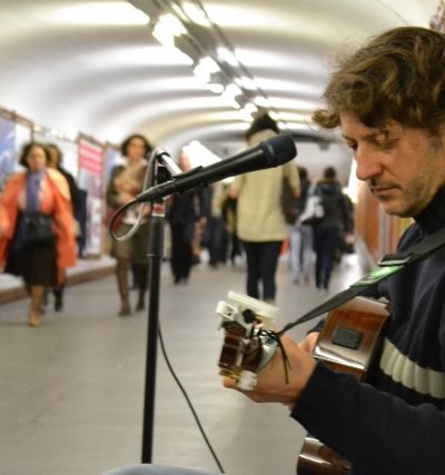 Antoine, une voix dans le métro