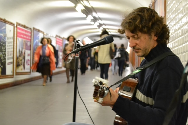 Antoine, une voix dans le métro
