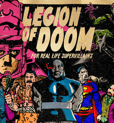 Comics : Hitler, Ben Laden et Zuckerberg en super-méchants