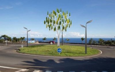 L’arbre à vent, cette mini-éolienne urbaine