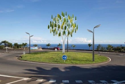 L’arbre à vent, cette mini-éolienne urbaine