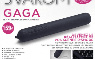 Dorcel lance le vibromasseur avec caméra intégrée