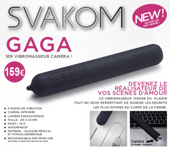 Dorcel lance le vibromasseur avec caméra intégrée