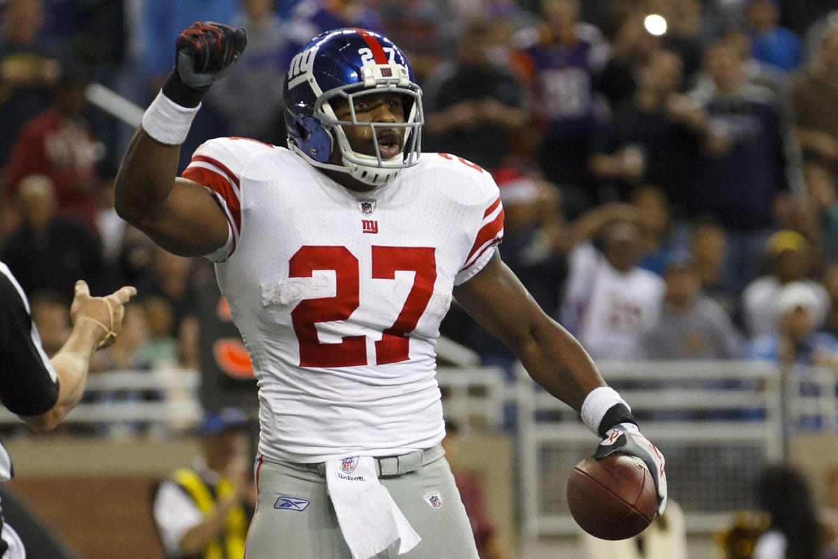 Un gamin se ruine pour Brandon Jacobs des Giants