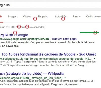 Amusez-vous avec les mots-clefs cachés de Google