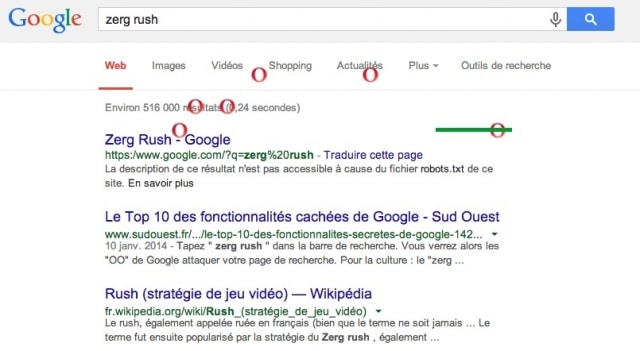 Amusez-vous avec les mots-clefs cachés de Google