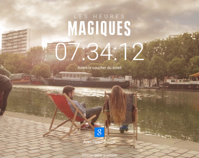 Google inspire les soirées parisiennes