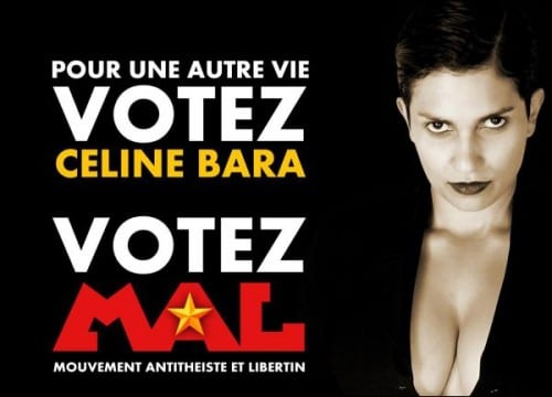Céline Bara, une star du X candidate aux législatives