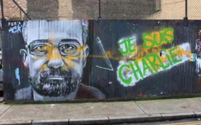 A Londres, Charlie squatte les murs de Shoreditch