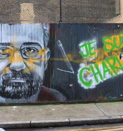 A Londres, Charlie squatte les murs de Shoreditch