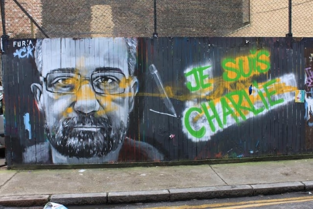 A Londres, Charlie squatte les murs de Shoreditch