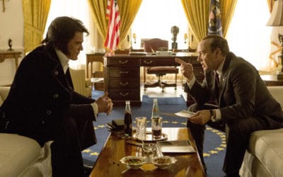 "Elvis & Nixon", visite surréaliste du King à la Maison Blanche