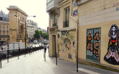 Conchita Wurst investit les murs de Paris