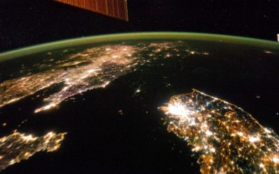 La nuit, la Corée du Nord est plongée dans le noir