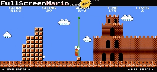 Super Mario Bros s’invite dans ton navigateur