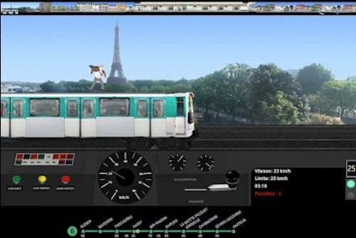 Prenez les commandes du métro parisien